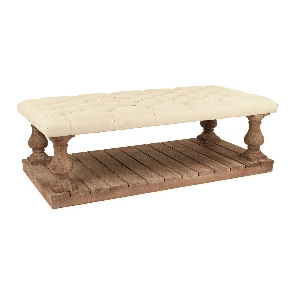 Bellamy Tufted Ottoman Zentique Ottomans & Poufs CT500-Z E272 A003