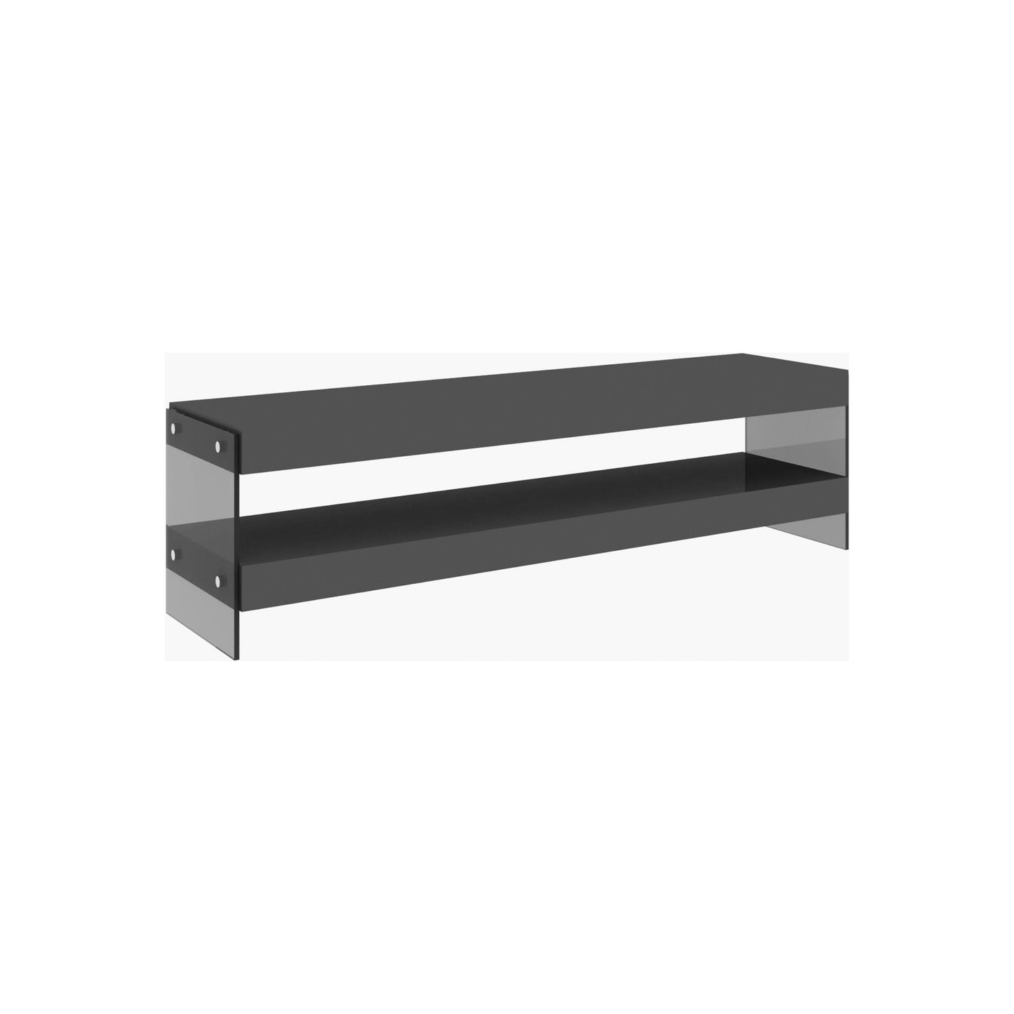 Cloud TV Base in Grey High Gloss jnmfurniture TV Stands & Media 179701-TV-G
