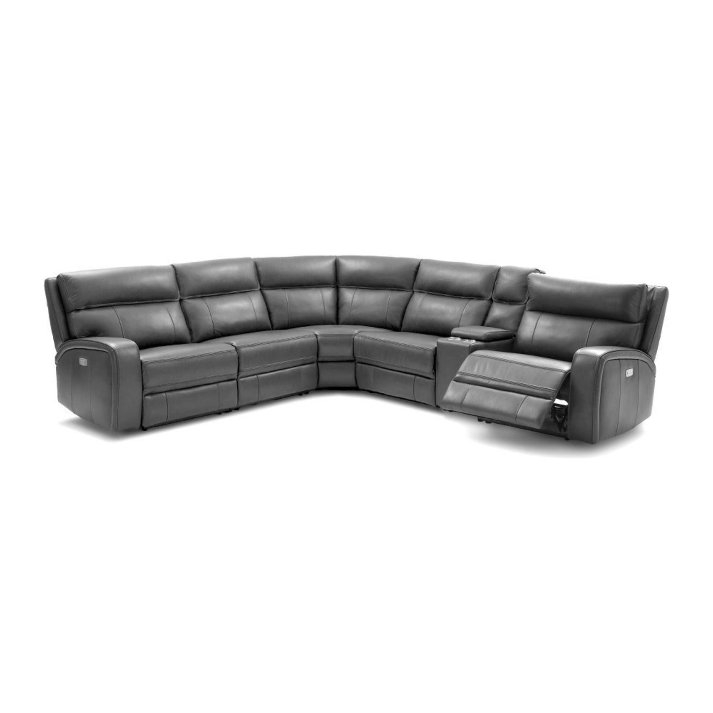 Cozy Motion Sectional In Grey jnmfurniture Sectionals 184761-GR