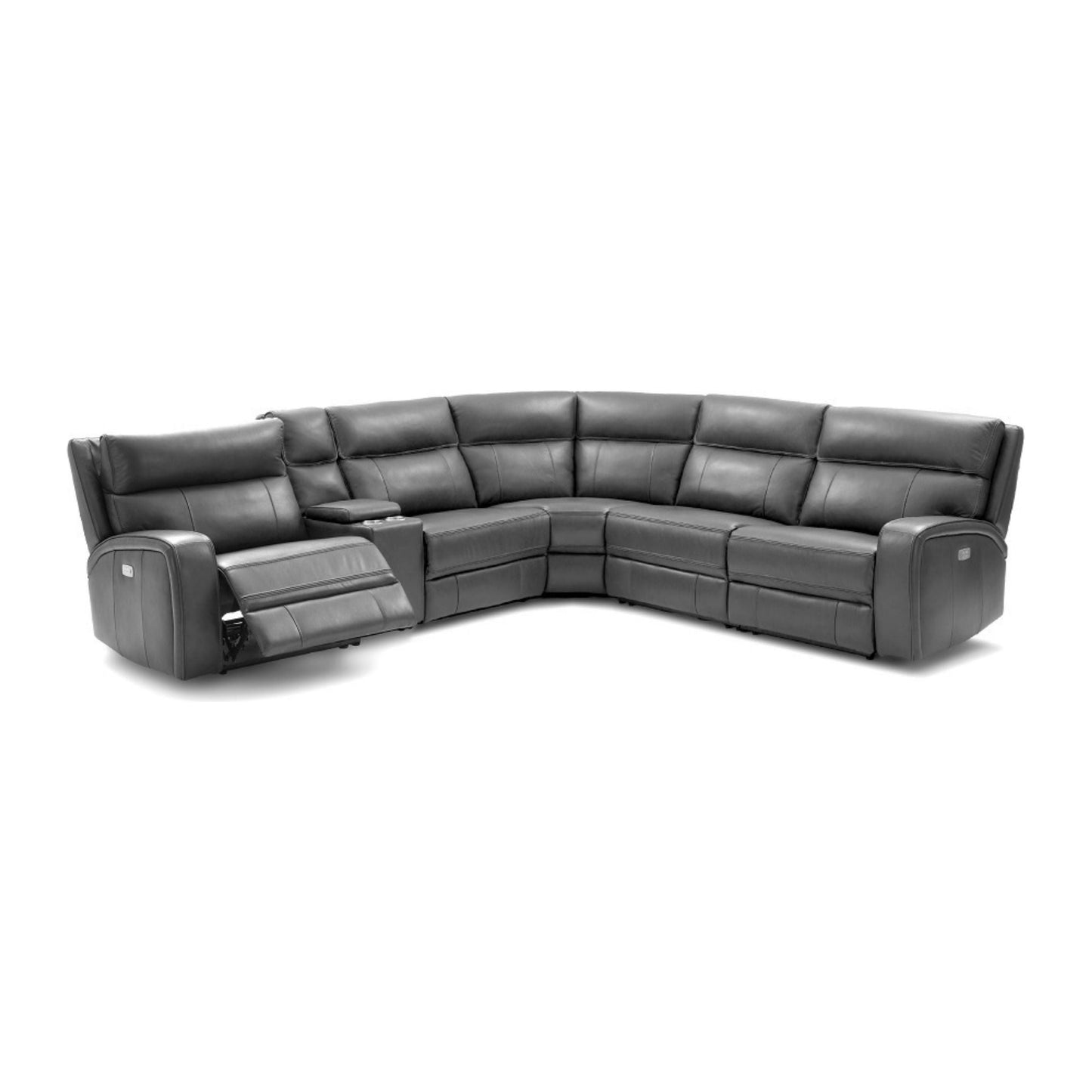 Cozy Motion Sectional In Grey jnmfurniture Sectionals 184761-GR