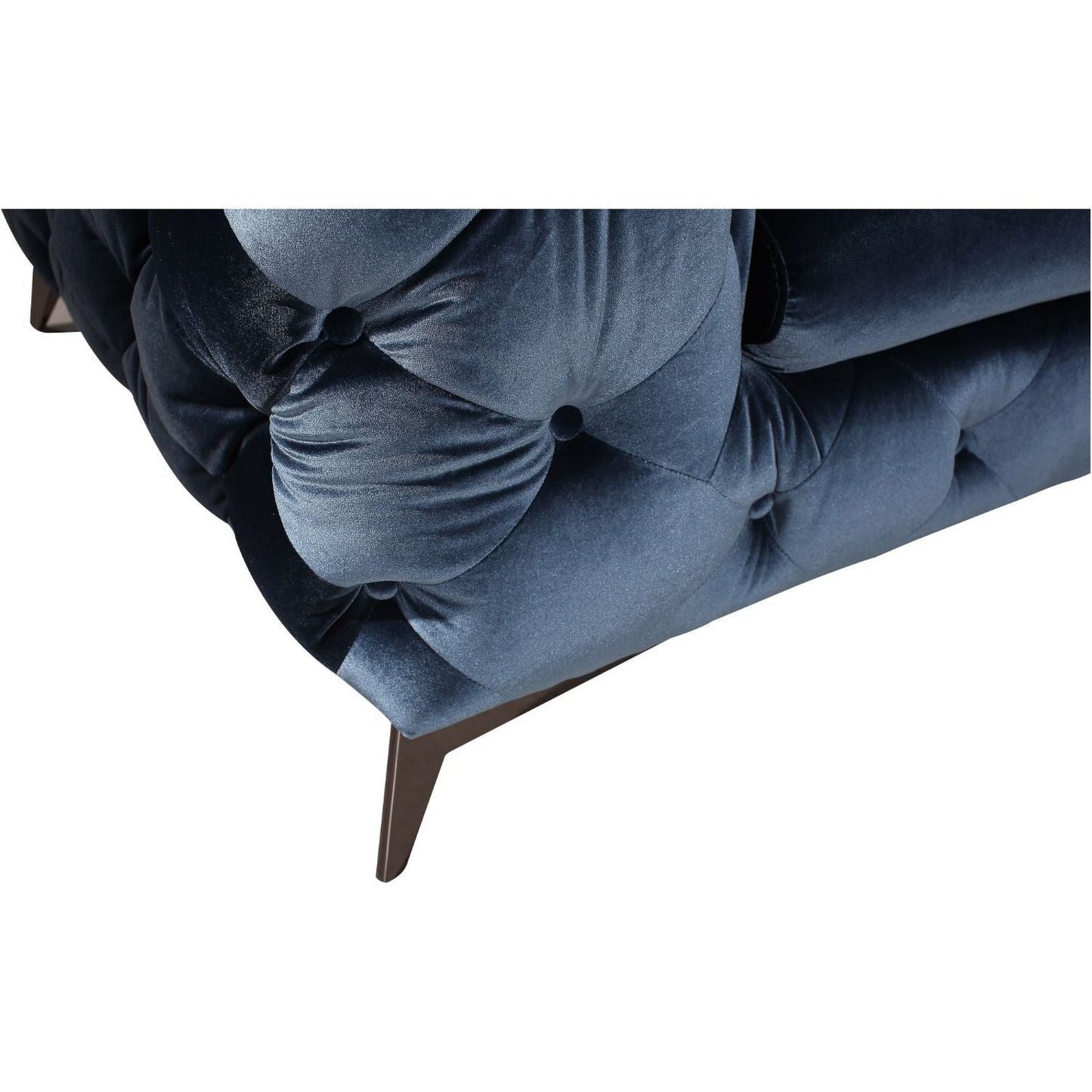 Glitz Love Seat in Blue jnmfurniture Loveseats 184451-L-BL