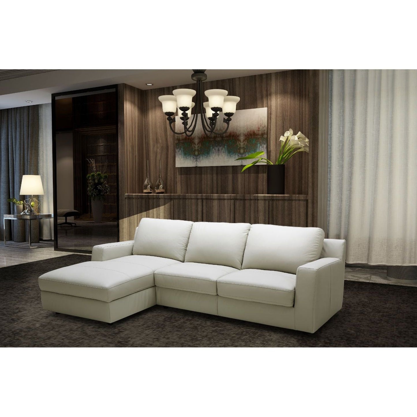 Lauren in Left Hand Facing Chaise jnmfurniture Sectionals 18243-LHFC