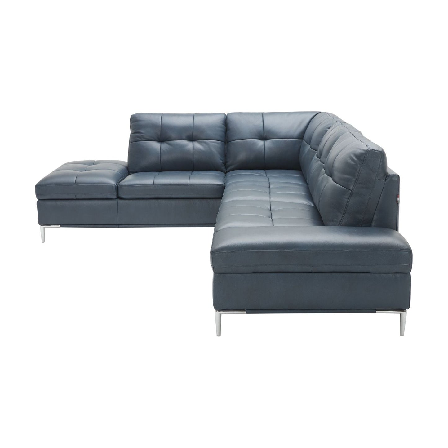 Leonardo Blue in Left Hand Facing jnmfurniture Sectionals 18995-LHFC