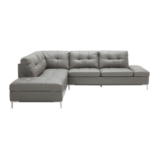 Leonardo Grey in Left Hand Facing jnmfurniture Sectionals 18996-LHFC