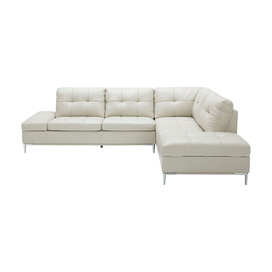 Leonardo Silver Grey in Right Hand Facing jnmfurniture Sectionals 18994-RHFC