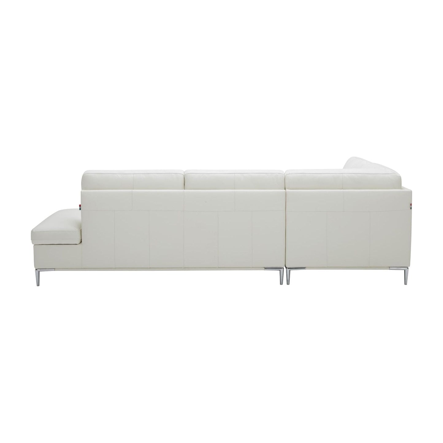 Leonardo White in Left Hand Facing jnmfurniture Sectionals 18993-LHFC