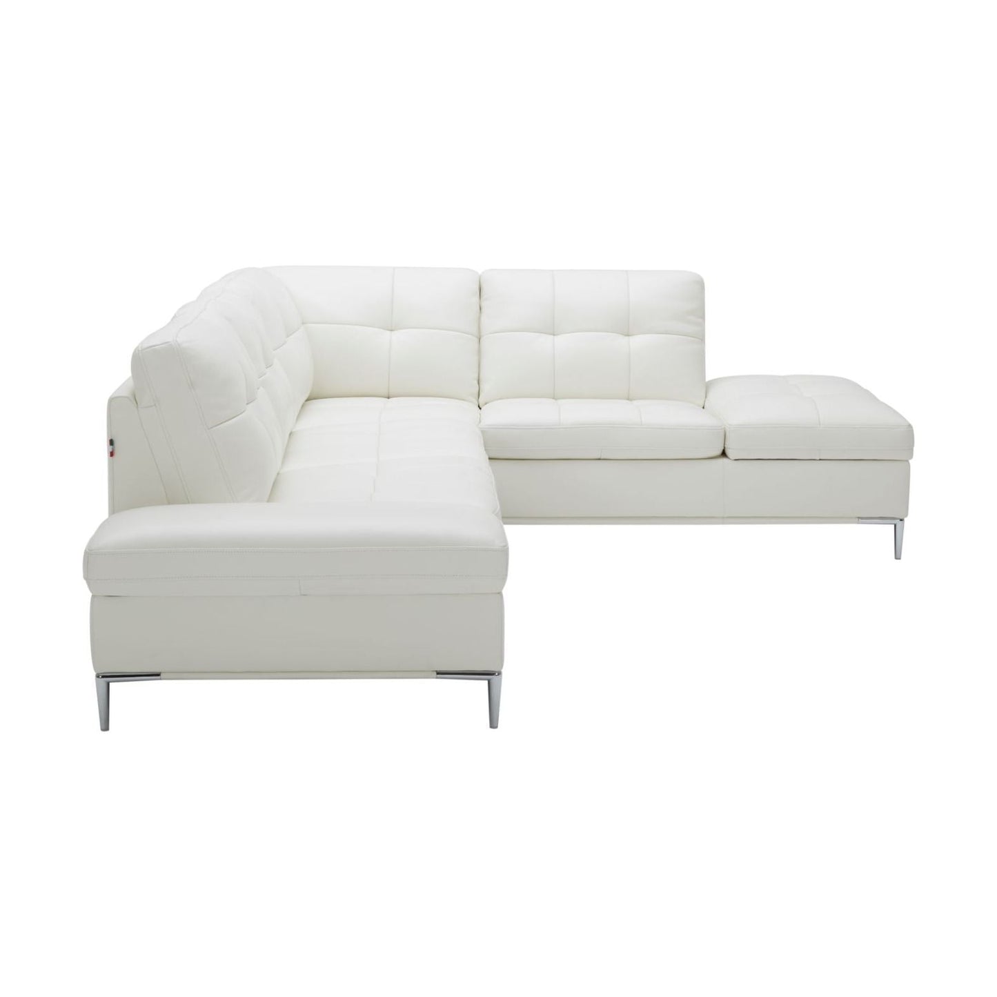 Leonardo White in Right Hand Facing jnmfurniture Sectionals 18993-RHFC