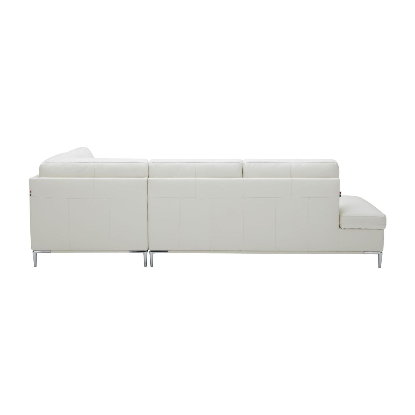 Leonardo White in Right Hand Facing jnmfurniture Sectionals 18993-RHFC