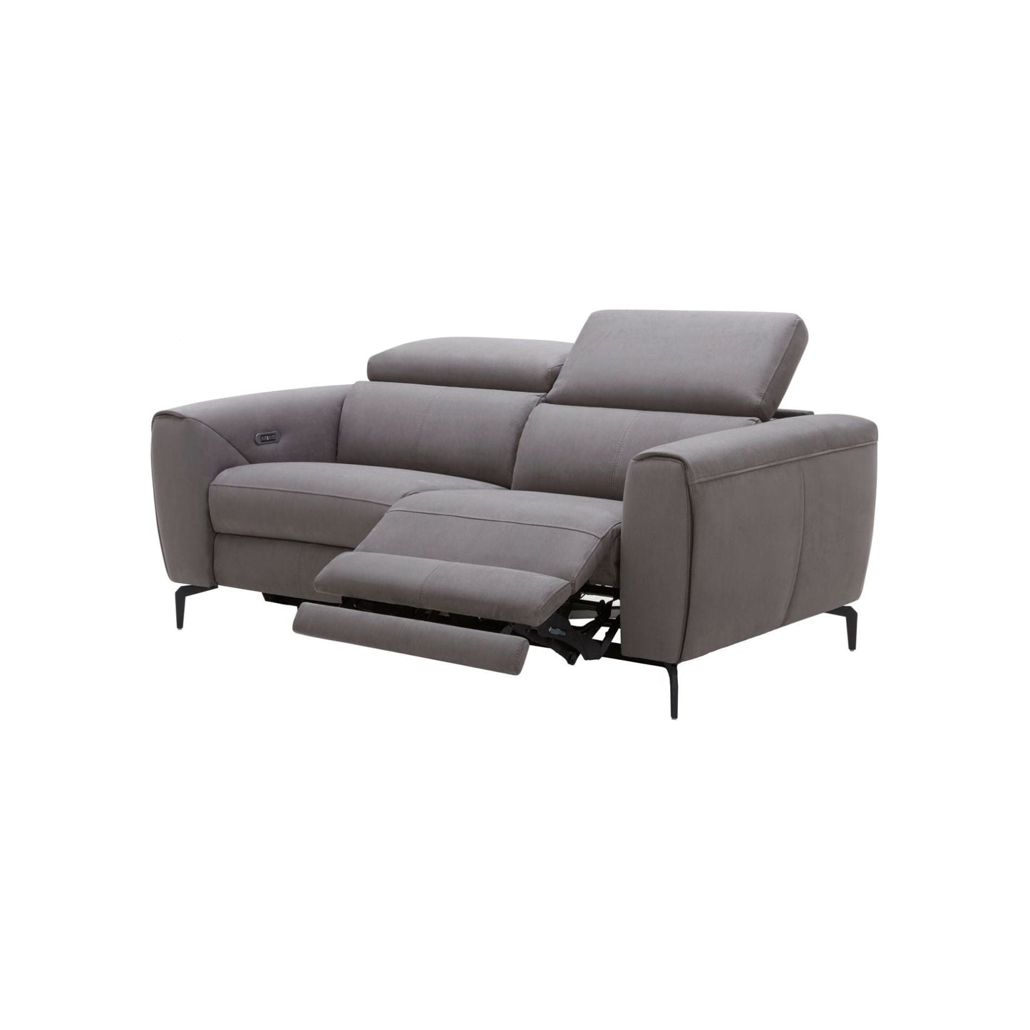 Lorenzo Grey Fabric Love jnmfurniture Loveseats 18823-L