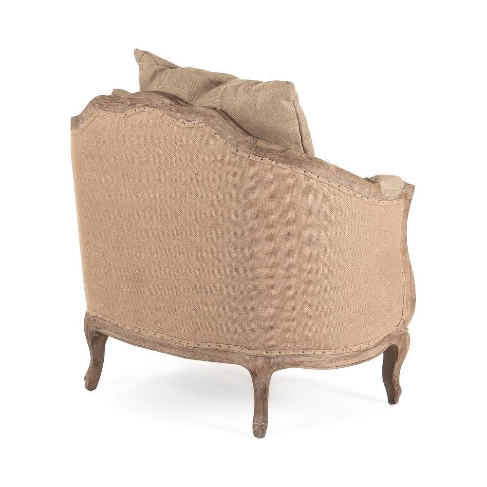 Maison Love Chair Zentique Chairs & Seating CFH007-1 E272 Jute H009
