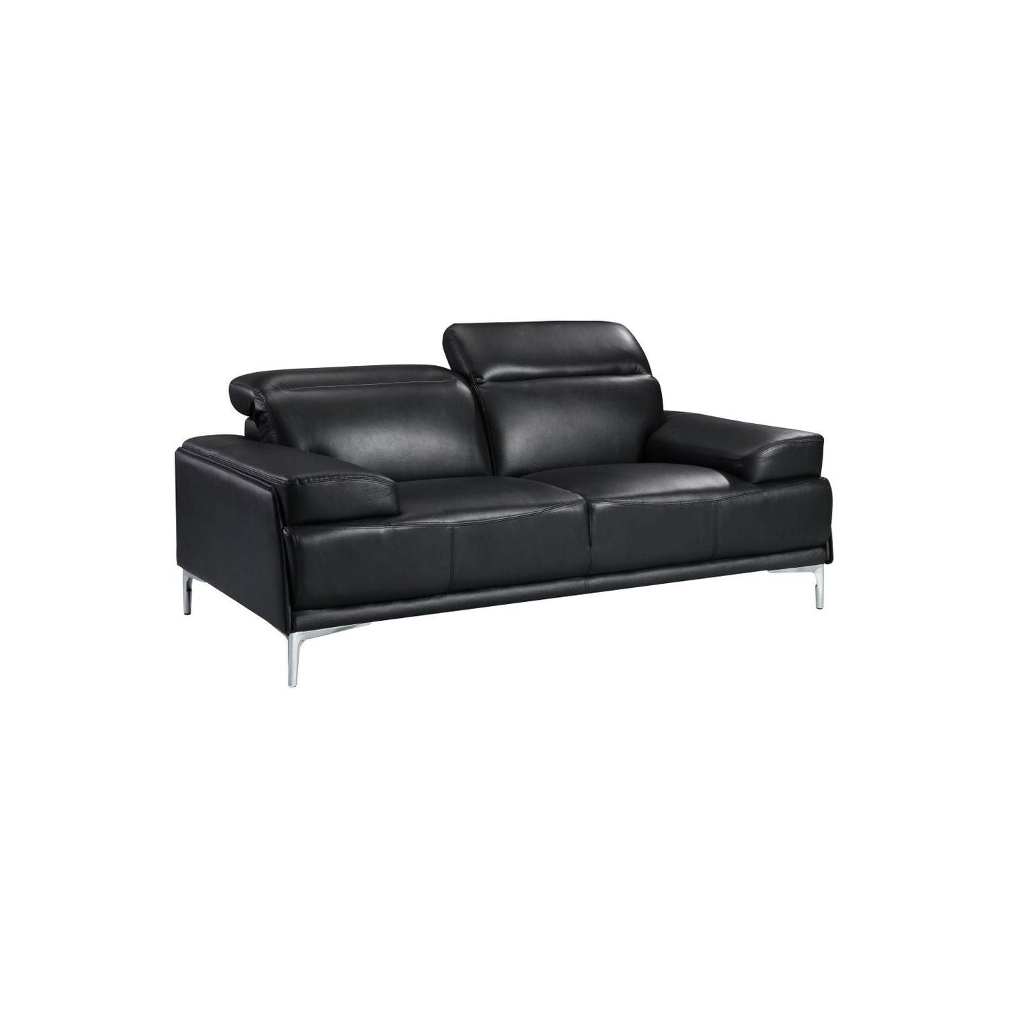 Nicolo Love Seat in Black jnmfurniture Loveseats 18982-L