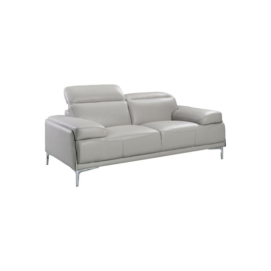 Nicolo Love Seat in Light Grey jnmfurniture Loveseats 18983-L