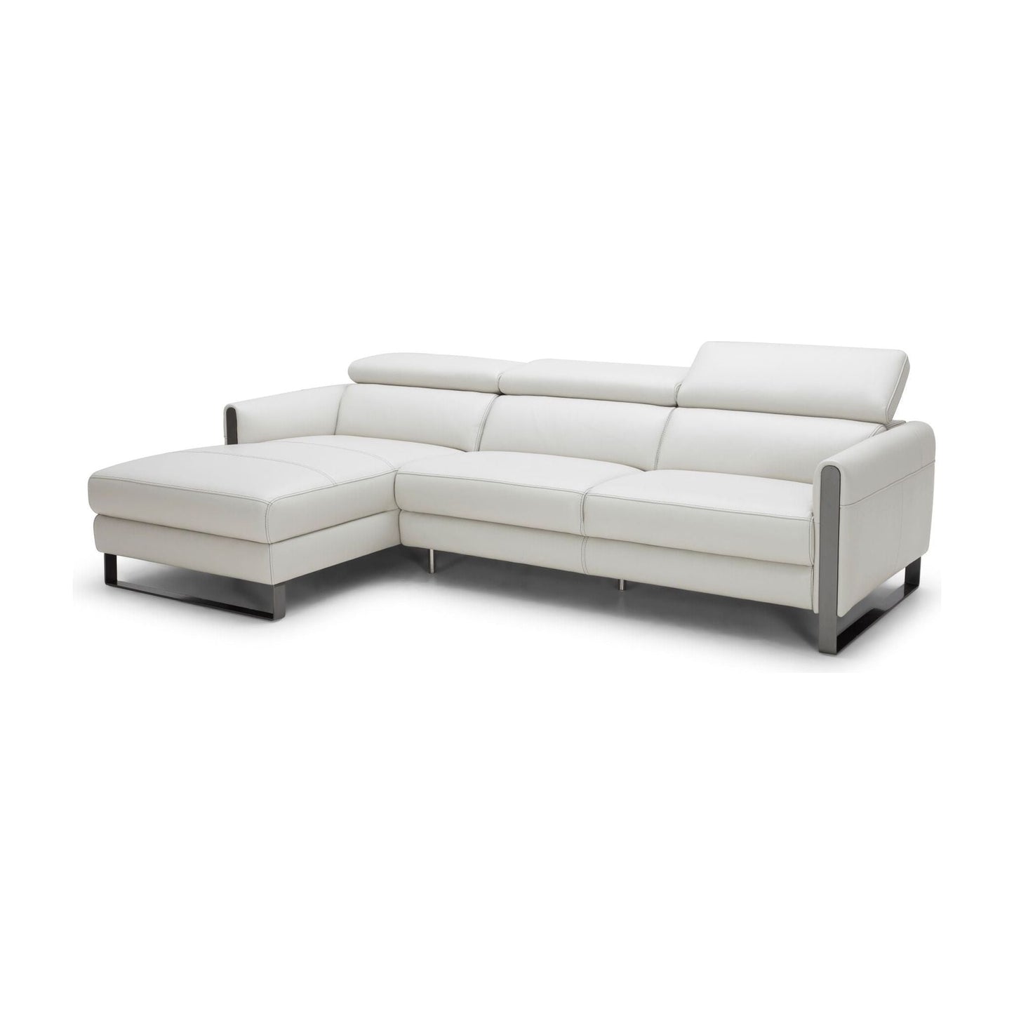Nina Premium Leather Sectional In Left hand Facing jnmfurniture Sectionals 182771-LHFC