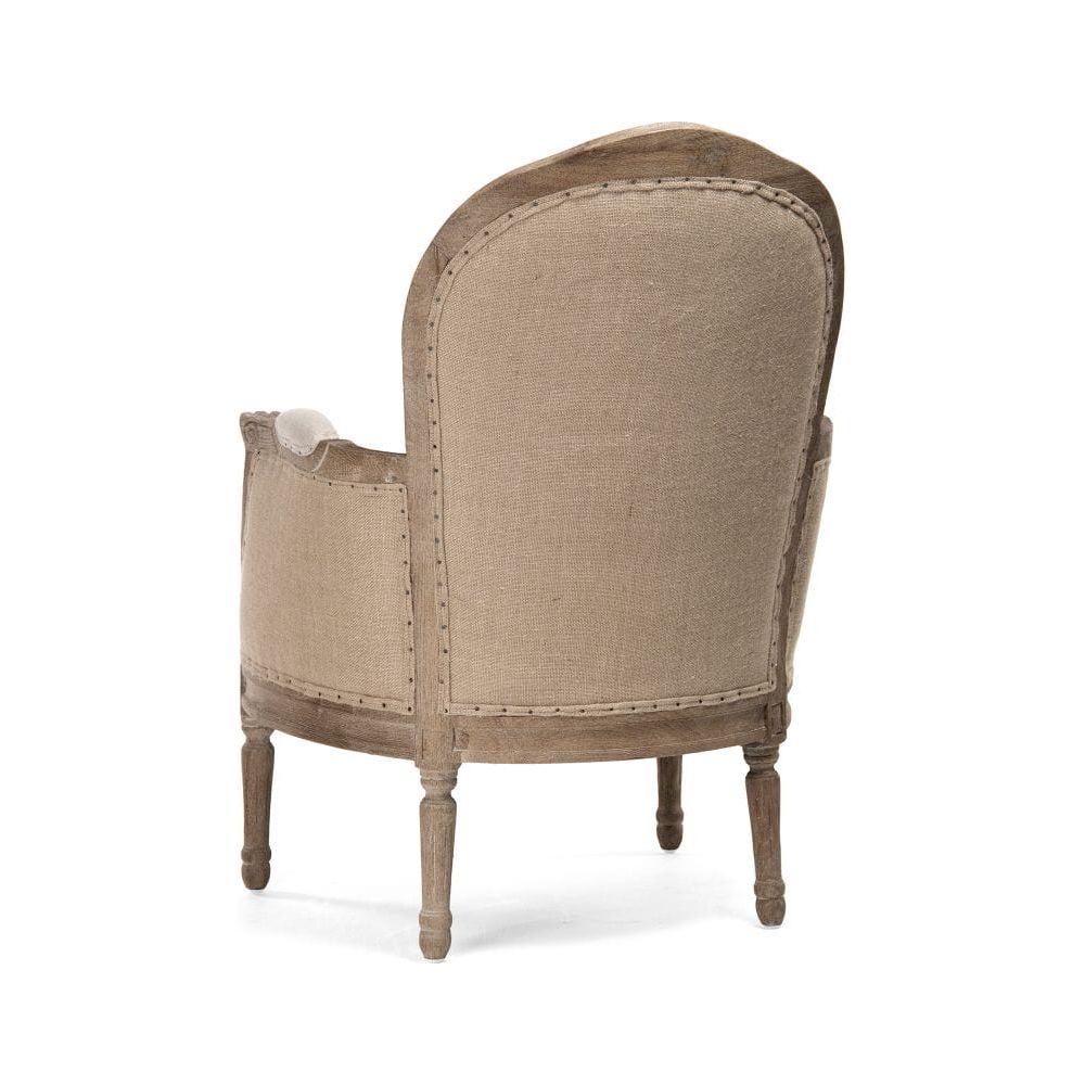 Pascal Club Chair Zentique Chairs & Seating CFH185 E272 A003 Jute
