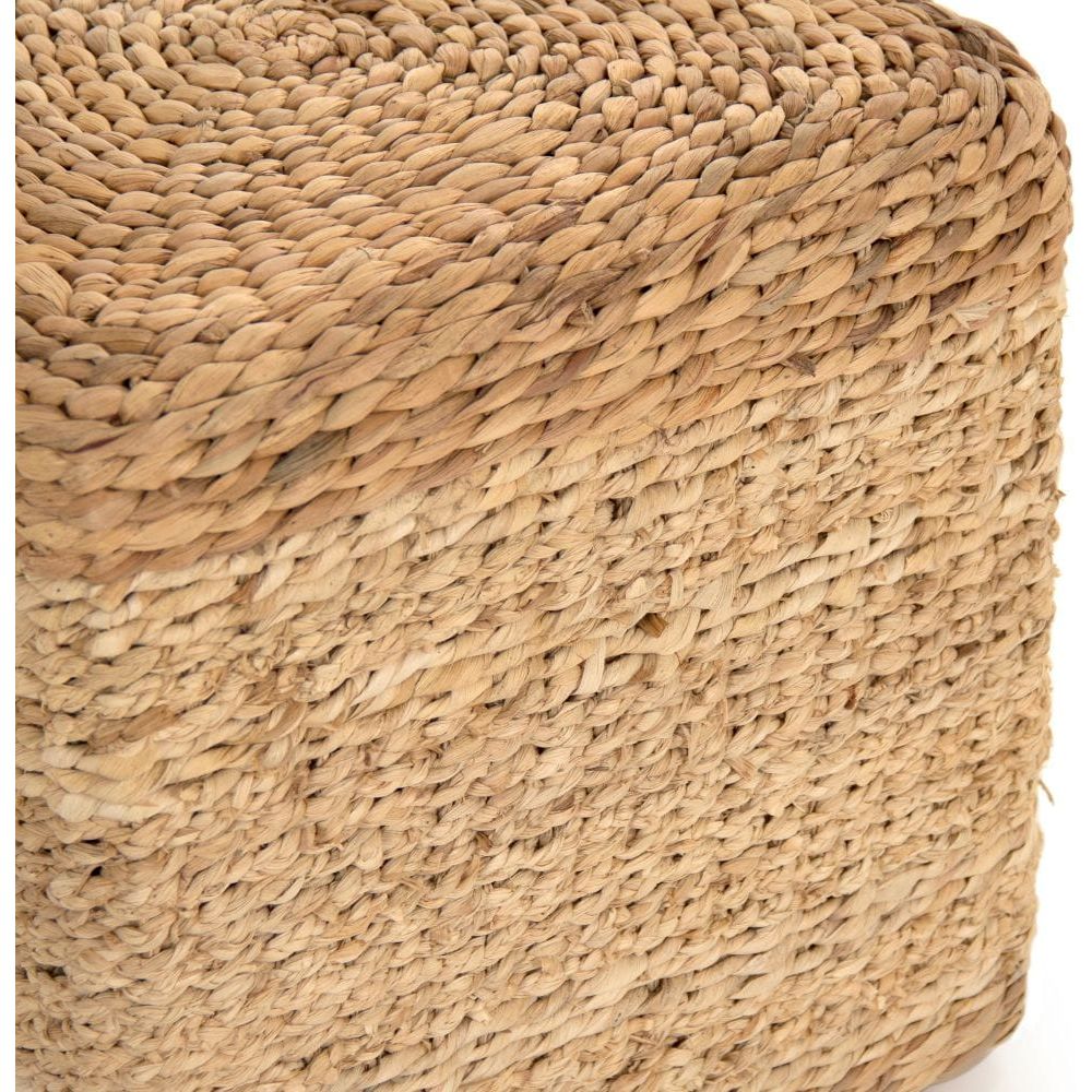 Woven Cube Ottoman Zentique Ottomans & Poufs ZENGN-CBP2