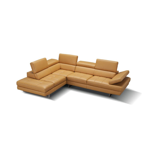 A761 Italian Leather Sectional Freesia In Left Hand Facing jnmfurniture Sectionals 178555-LHFC