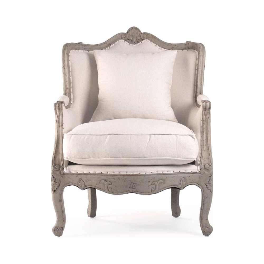 Adele Love Chair Zentique Chairs & Seating CFH198 432 C020 Jute