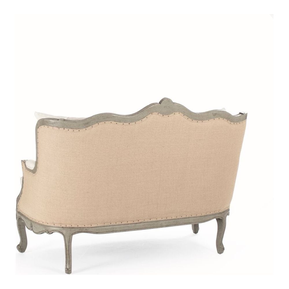 Adele Settee Zentique Settee CFH198-2 432 C020 Jute