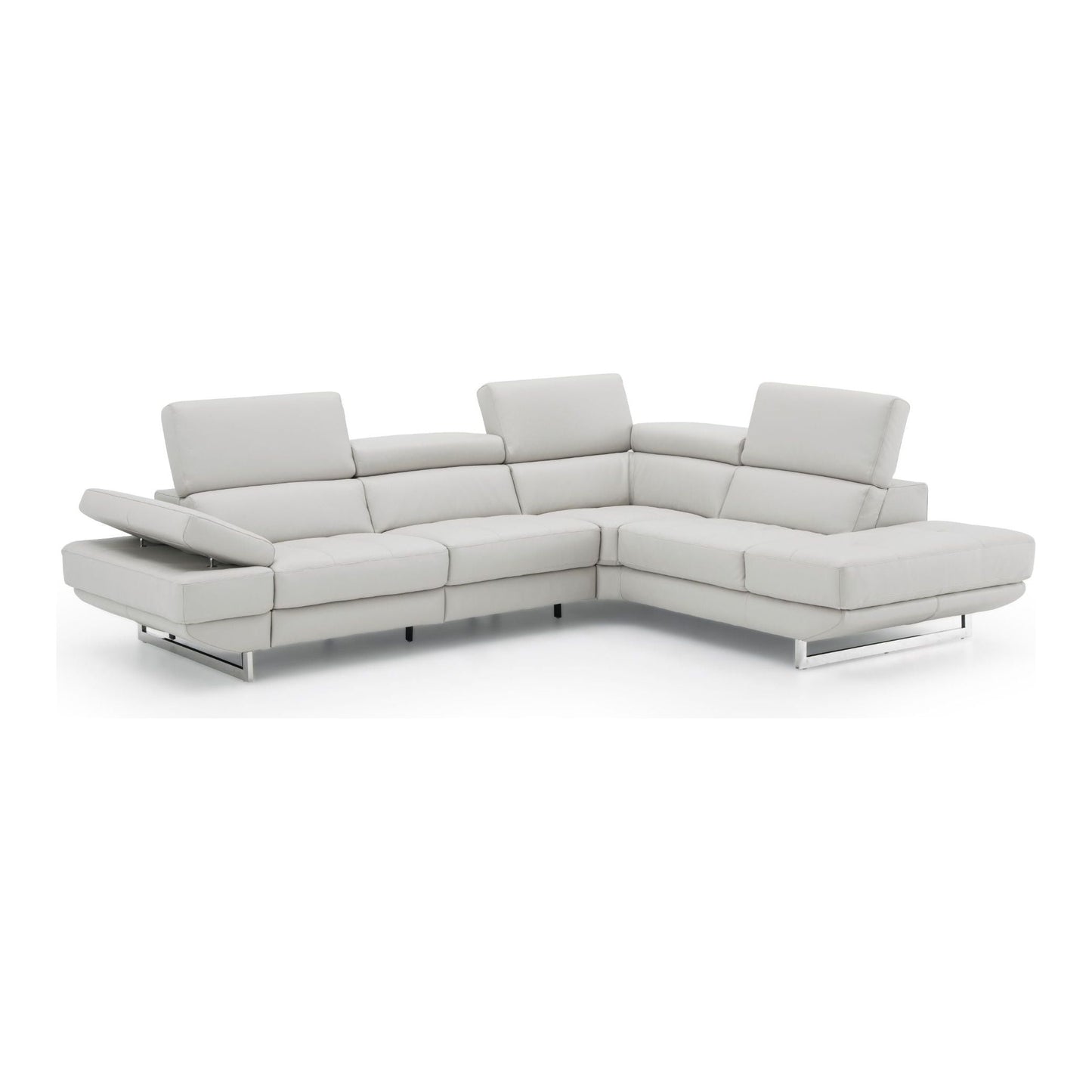 Annalaise RHF Chaise Silver Gre jnmfurniture Sectionals 19922-RHFC