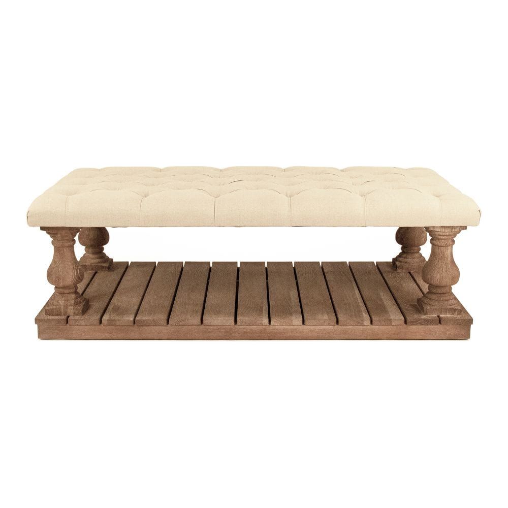 Bellamy Tufted Ottoman Zentique Ottomans & Poufs CT500-Z E272 A003