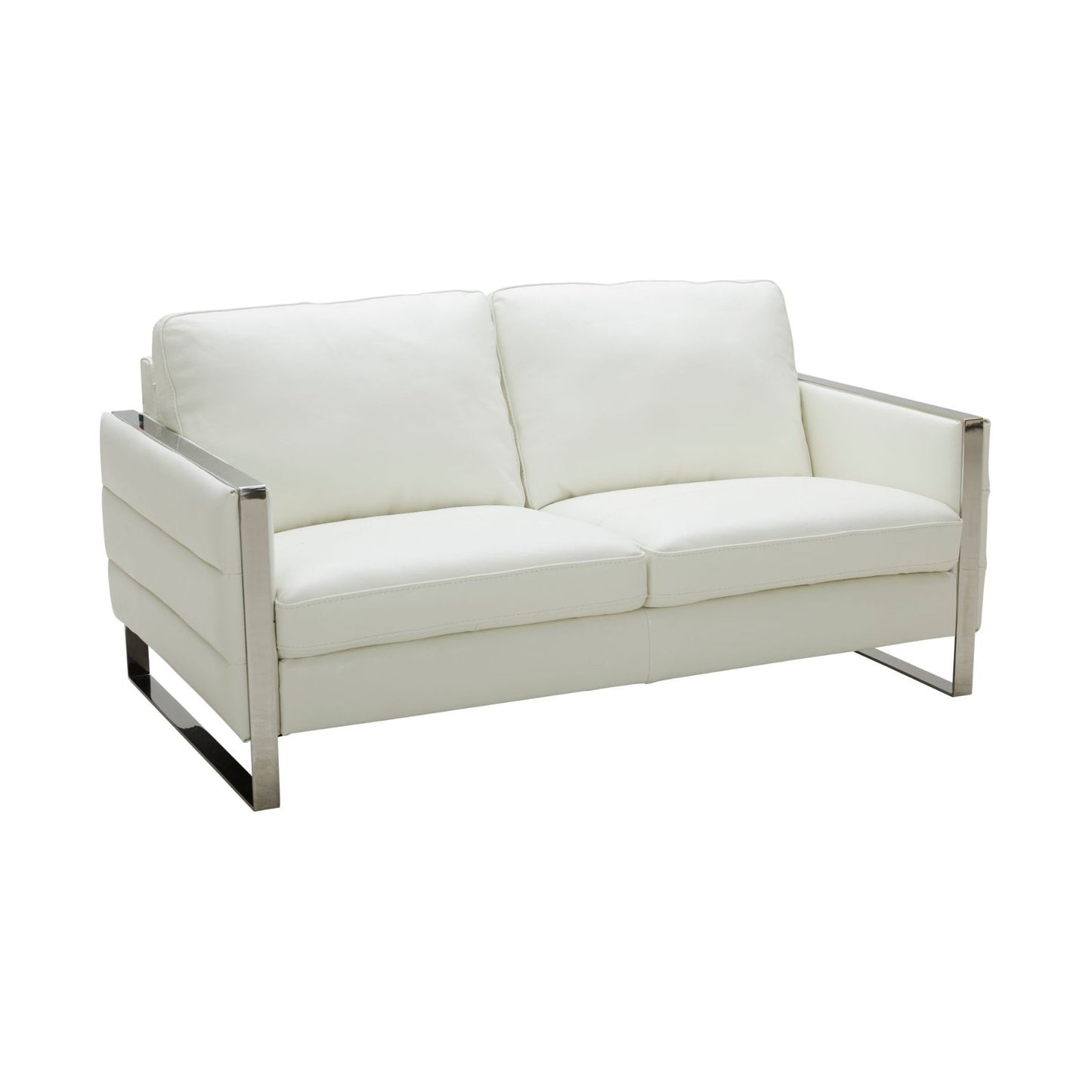 Constantin Love Seat in White jnmfurniture Loveseats 18571-L