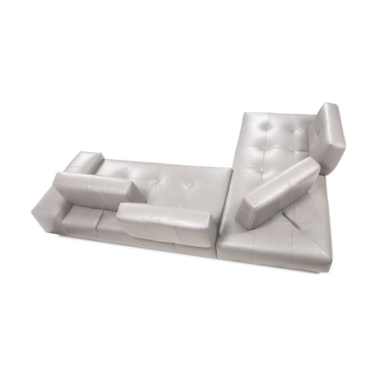 I763 Sectional LHF Chaise in Light Grey jnmfurniture Sectionals Sectionals 17477-LHFC