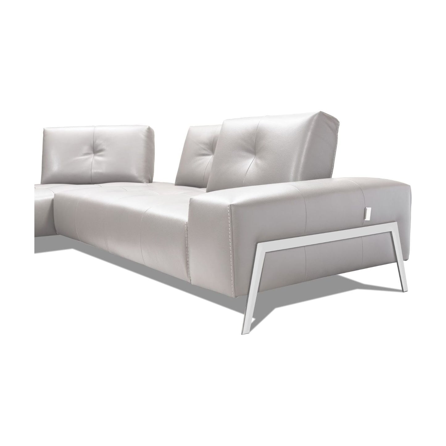 I763 Sectional LHF Chaise in Light Grey jnmfurniture Sectionals Sectionals 17477-LHFC