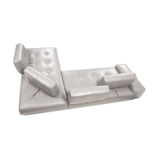 I763 Sectional RHF Chaise in Light Grey jnmfurniture Sectionals Sectionals 17477-RHFC