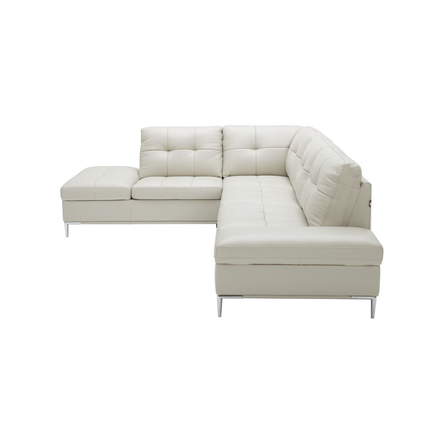 Leonardo Silver Grey in Left Hand Facing jnmfurniture Sectionals 18994-LHFC