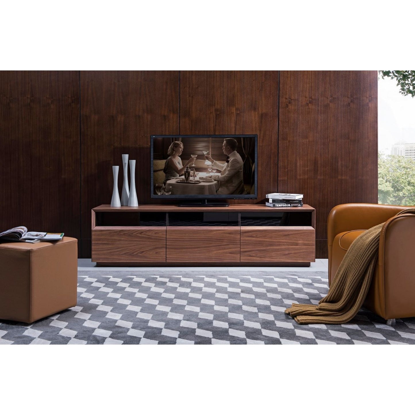 Lisa TV Stand in Walnut jnmfurniture TV Stands & Media 18271
