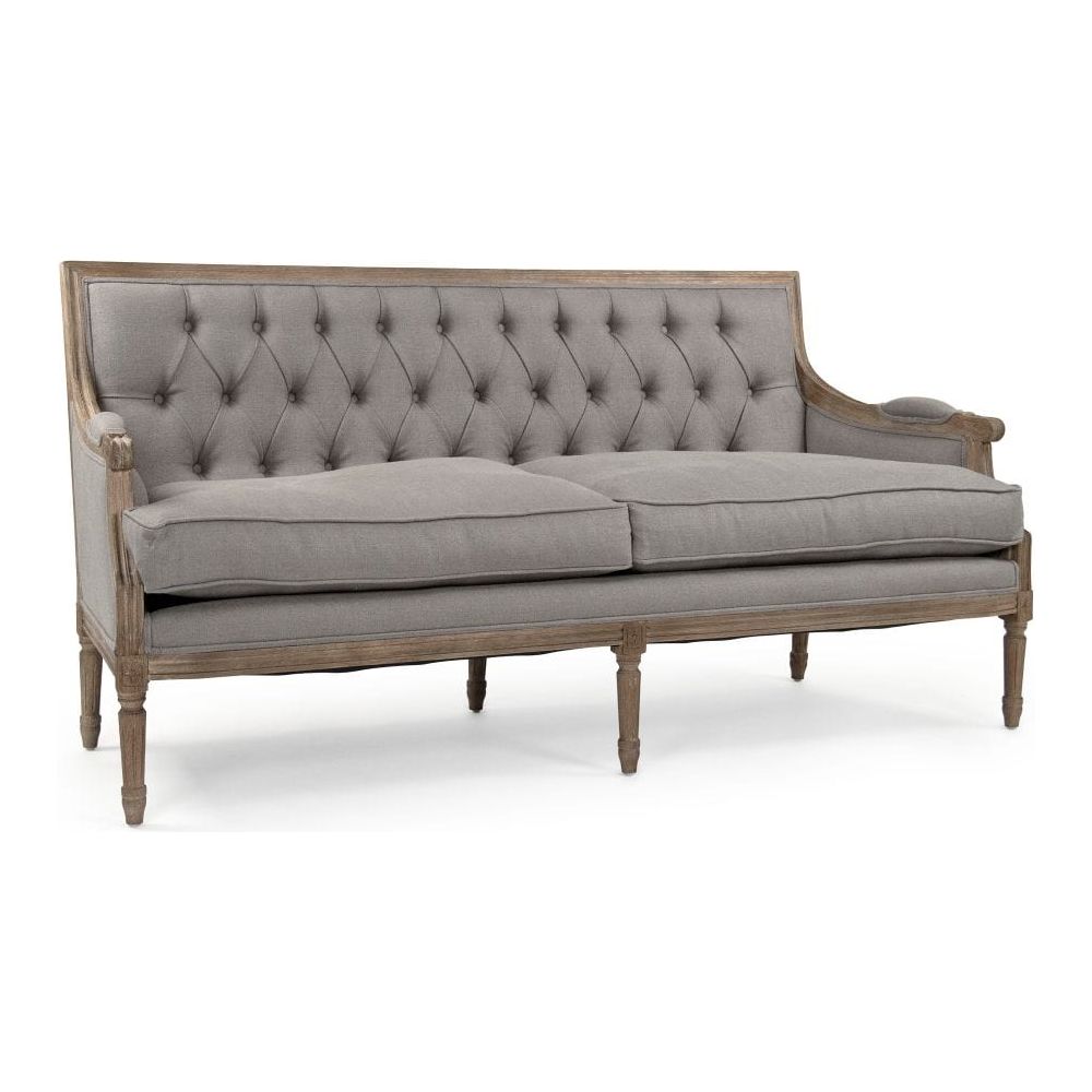 Louis Tufted Sofa Zentique Sofas B007-3-Z E272 A048