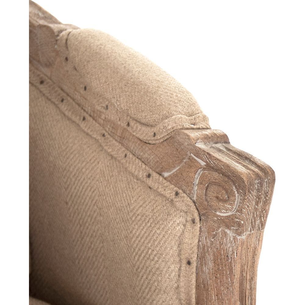 Maison Love Chair Zentique Chairs & Seating CFH007-1 E272 Jute H009