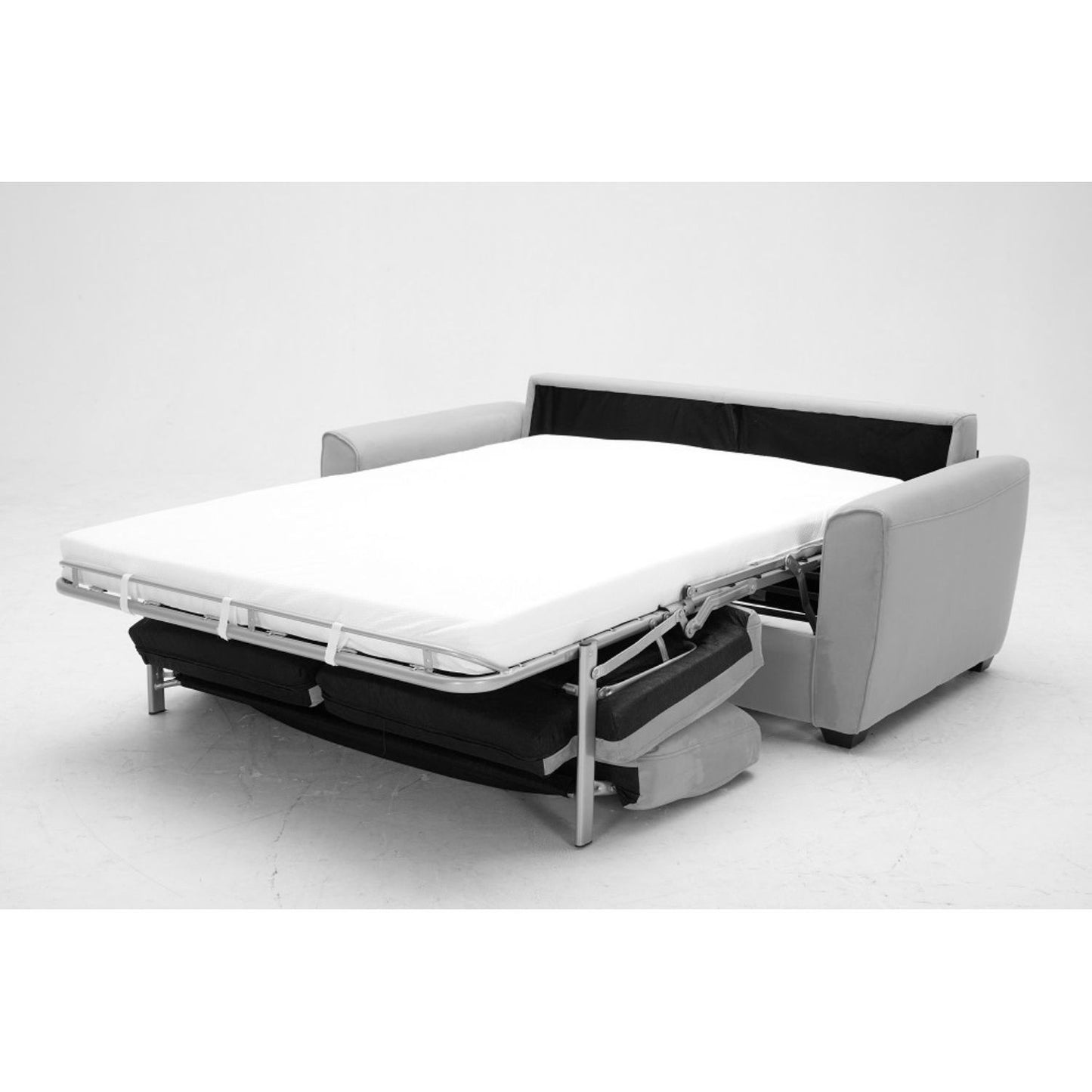 Marin Sofa Bed in Light Grey Fabric jnmfurniture Sofas 18235