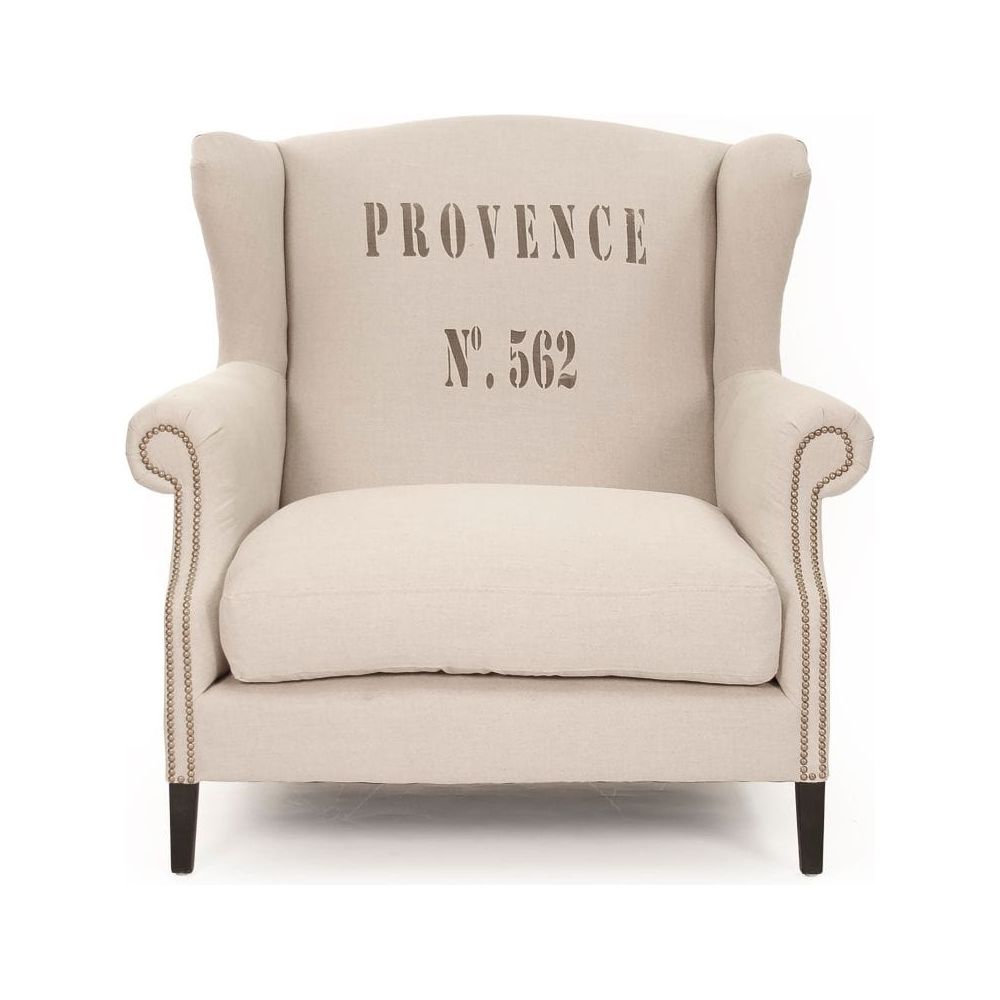 Napoleon Half Wingback Chair Zentique Chairs & Seating CF076 L002 A003 #25