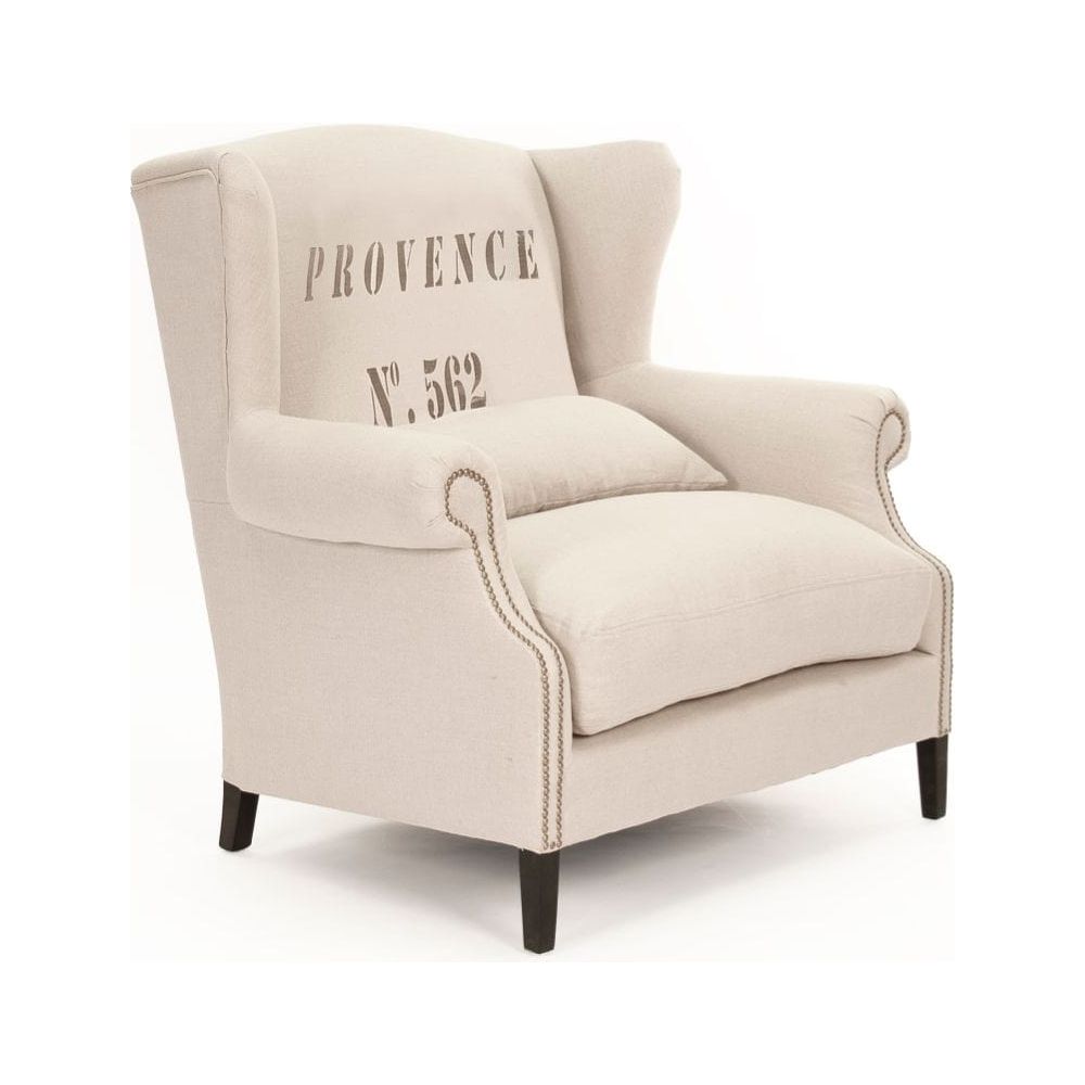 Napoleon Half Wingback Chair Zentique Chairs & Seating CF076 L002 A003 #25