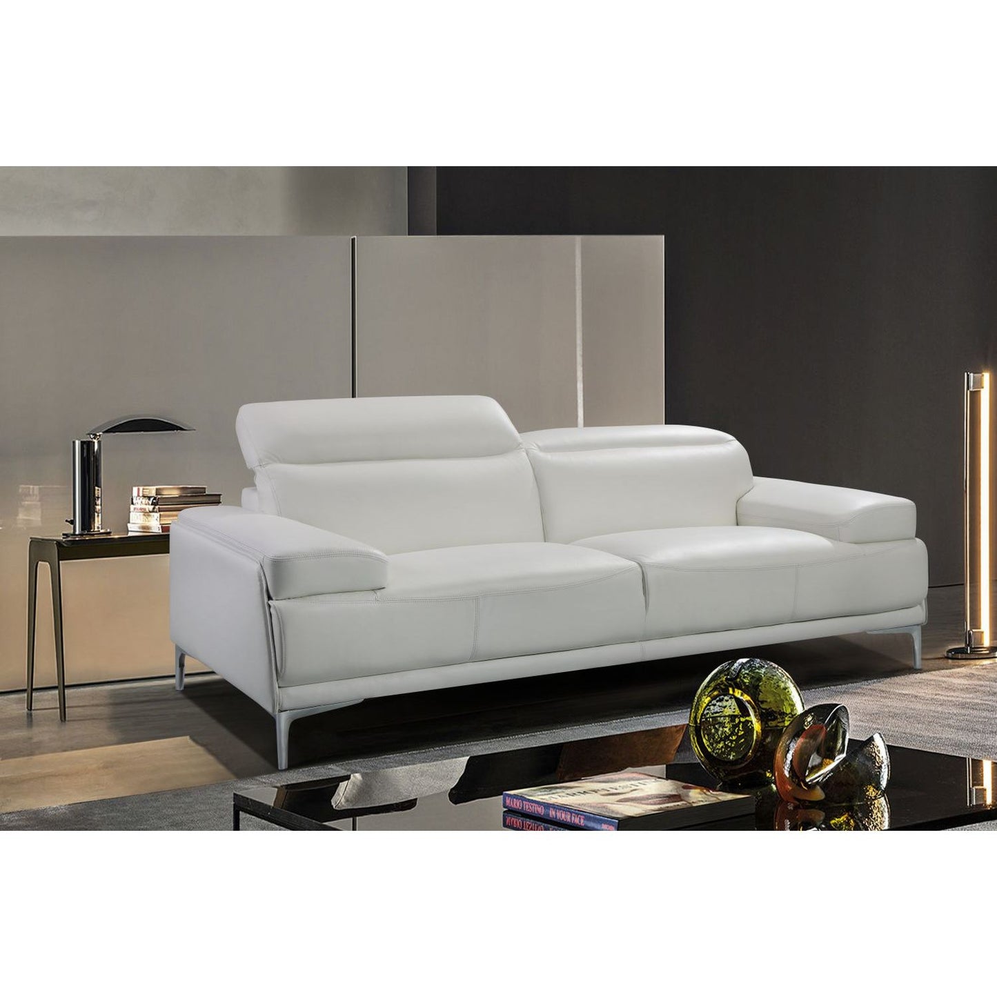 Nicolo Sofa in White jnmfurniture Sofas 18984-S