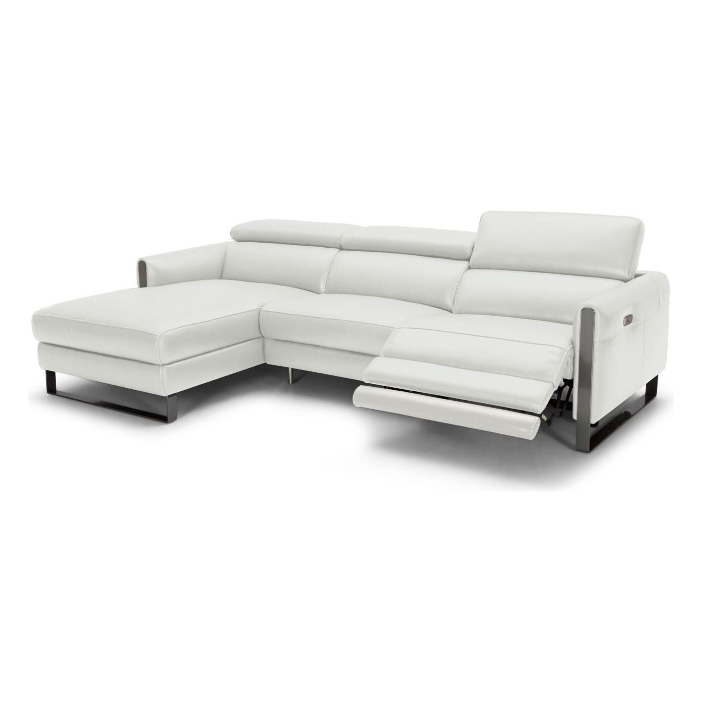 Nina Premium Leather Sectional In Left hand Facing jnmfurniture Sectionals 182771-LHFC