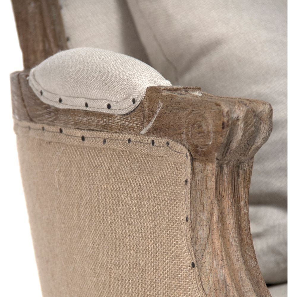 Pascal Club Chair Zentique Chairs & Seating CFH185 E272 A003 Jute