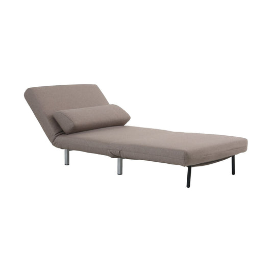 Premium Chair Bed LK06-1 in Beige Fabric jnmfurniture Chairs & Seating 188602