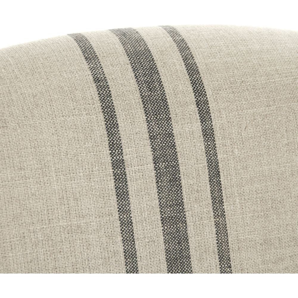 Rana Club Chair Zentique Chairs & Seating CFH132 E272 Blue Stripe