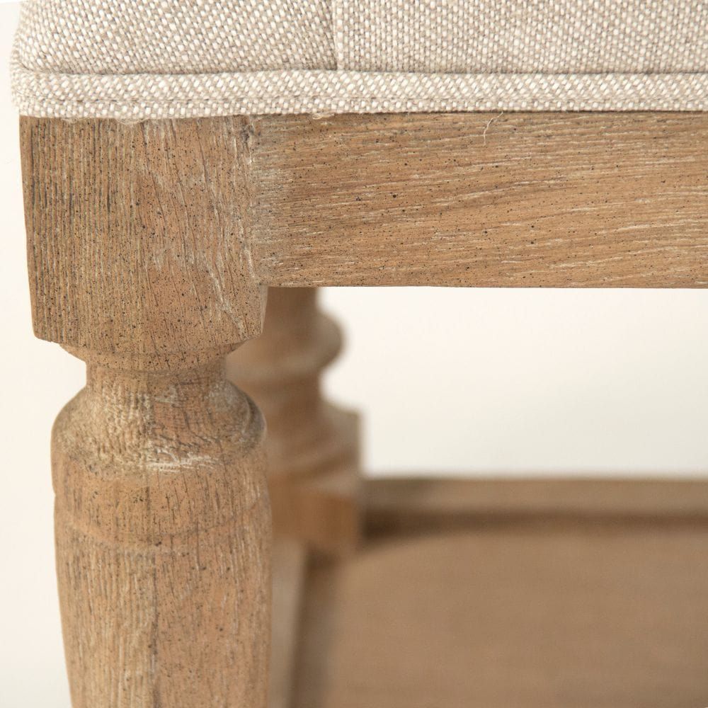 Rectangular Tufted Bench Zentique Bench CFH136 E272 A015-A BENCH