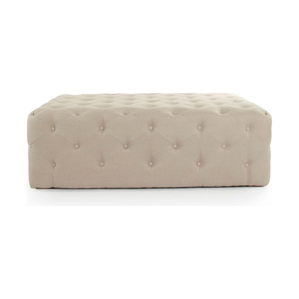 Rectangular Tufted Ottoman Zentique Ottomans & Poufs F204 REC A003