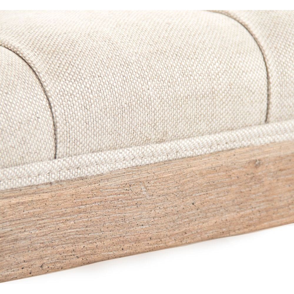Square Tufted Ottoman Zentique Ottomans & Poufs CFH136-Z E272 A015-A