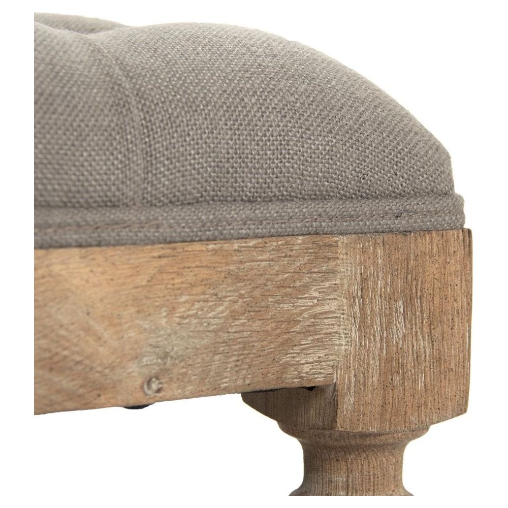 Square Tufted Ottoman Zentique Ottomans & Poufs CFH136-Z E272 A048