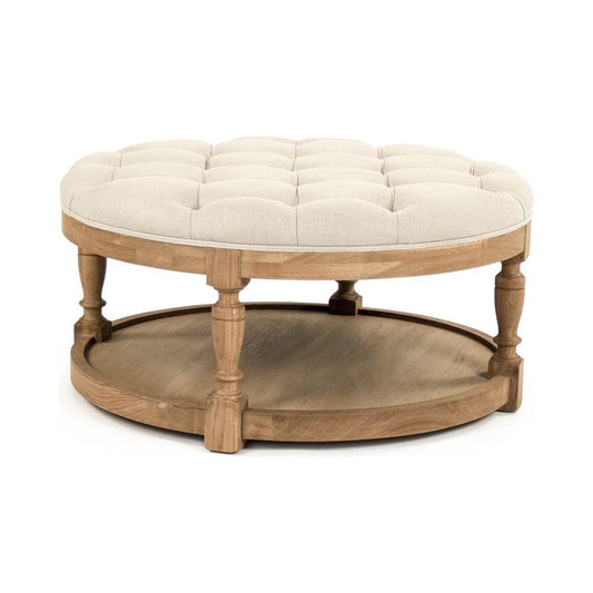 Tammy Ottoman Zentique Ottomans & Poufs ZEN43 E255 A003 w/o Nailhead