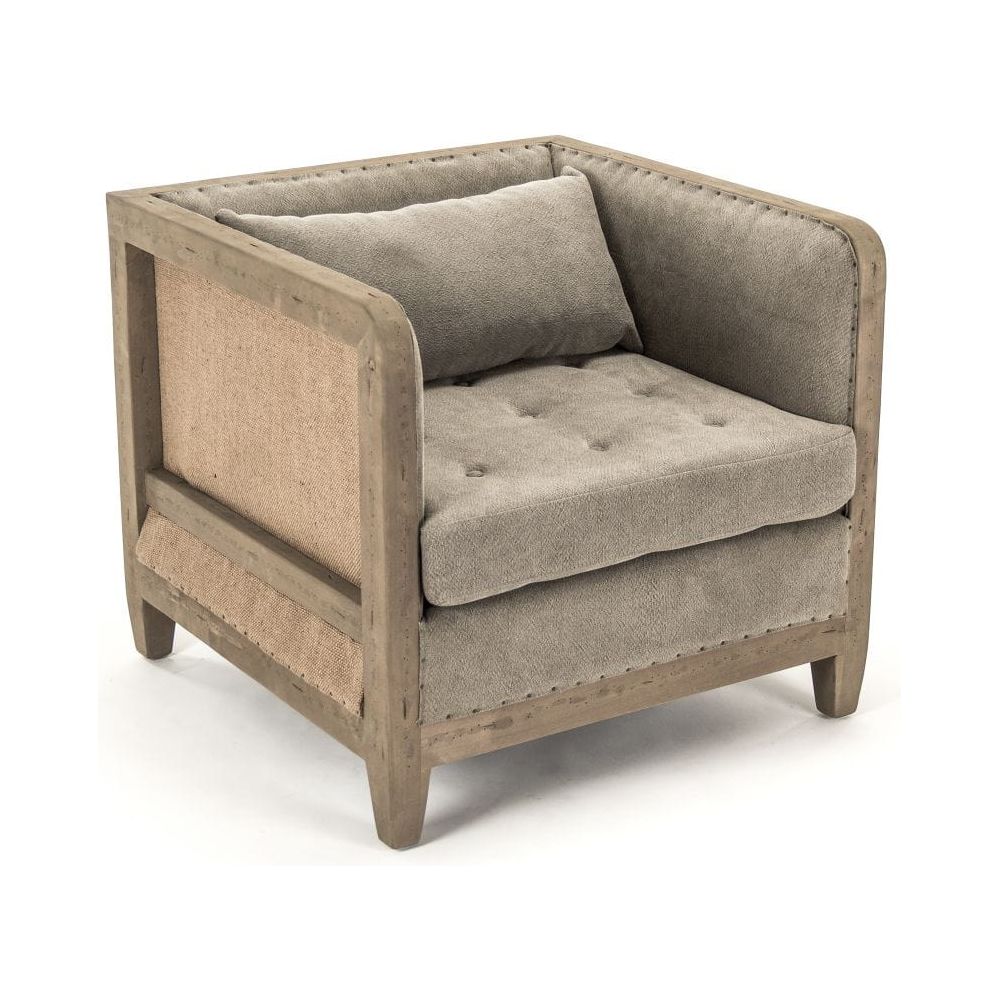 Vert Deconstructed Club Chair Zentique Chairs & Seating CF223-1 513 C064/AID010