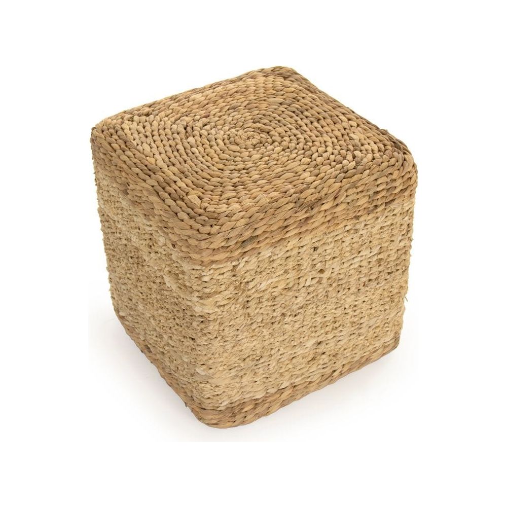 Woven Cube Ottoman Zentique Ottomans & Poufs ZENGN-CBP2