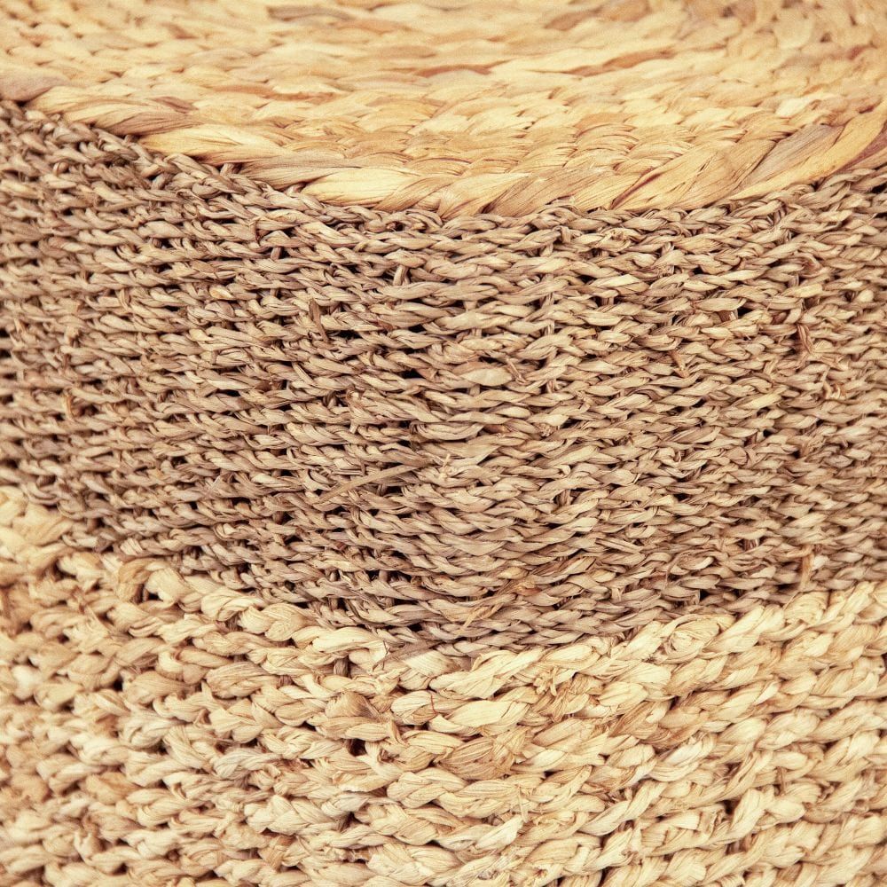 Woven Ottoman Zentique Ottomans & Poufs ZENMK-CBP03