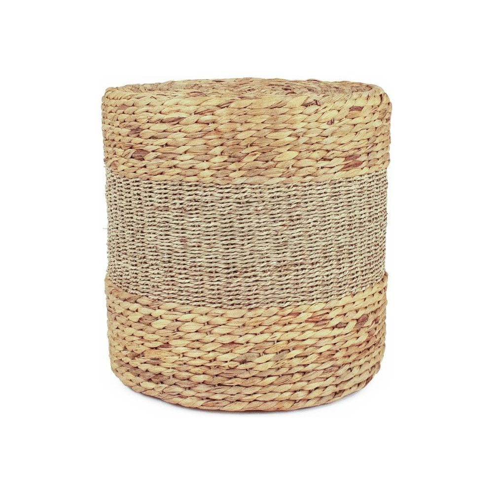 Woven Ottoman Zentique Ottomans & Poufs ZENMK-DRP01