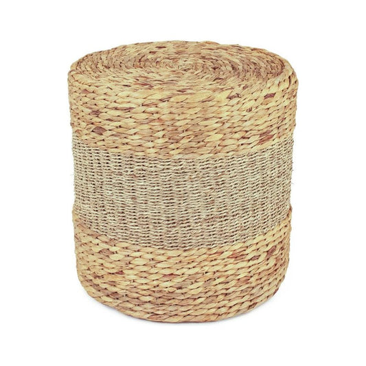 Woven Ottoman Zentique Ottomans & Poufs ZENMK-DRP01